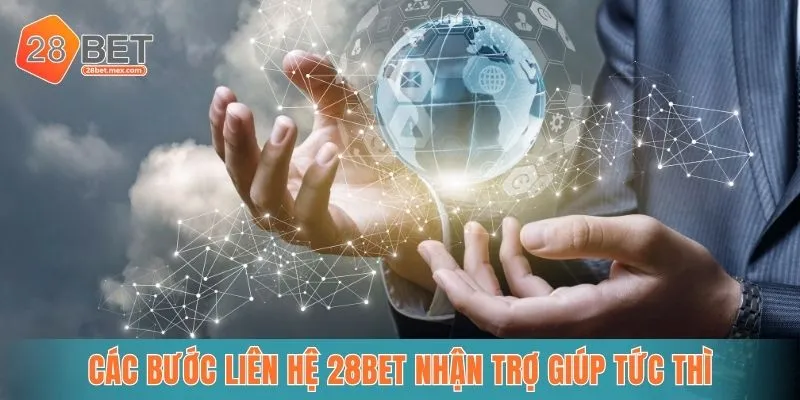 Các bước liên hệ 28bet nhận trợ giúp tức thì