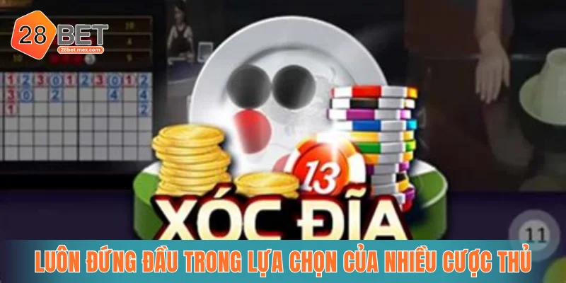 Luôn đứng đầu trong lựa chọn của nhiều cược thủ