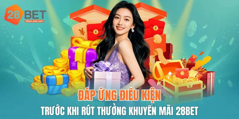 Lưu ý đáp ứng các điều kiện trước khi rút thưởng từ khuyến mãi 28BET