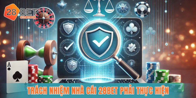 Trách nhiệm nhà cái 28BET phải thực hiện
